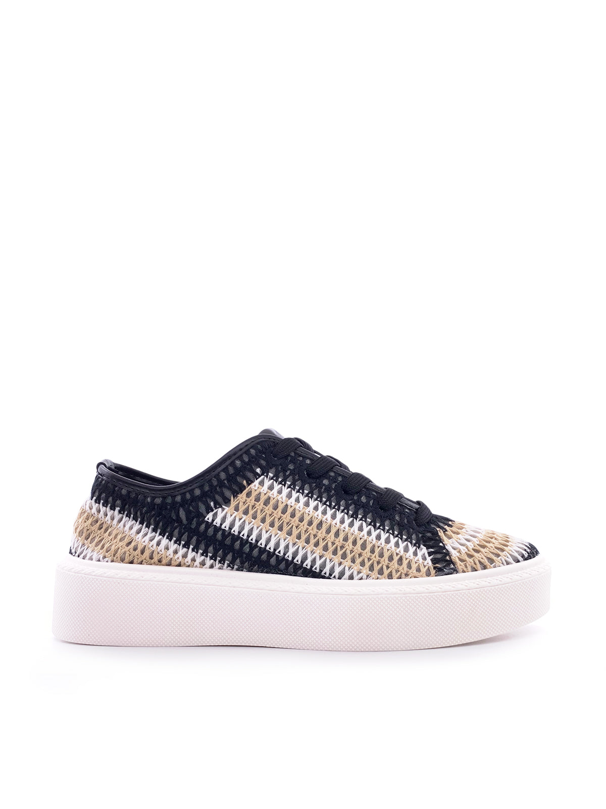 BRINA - Sneakers in tessuto traforato con stringhe