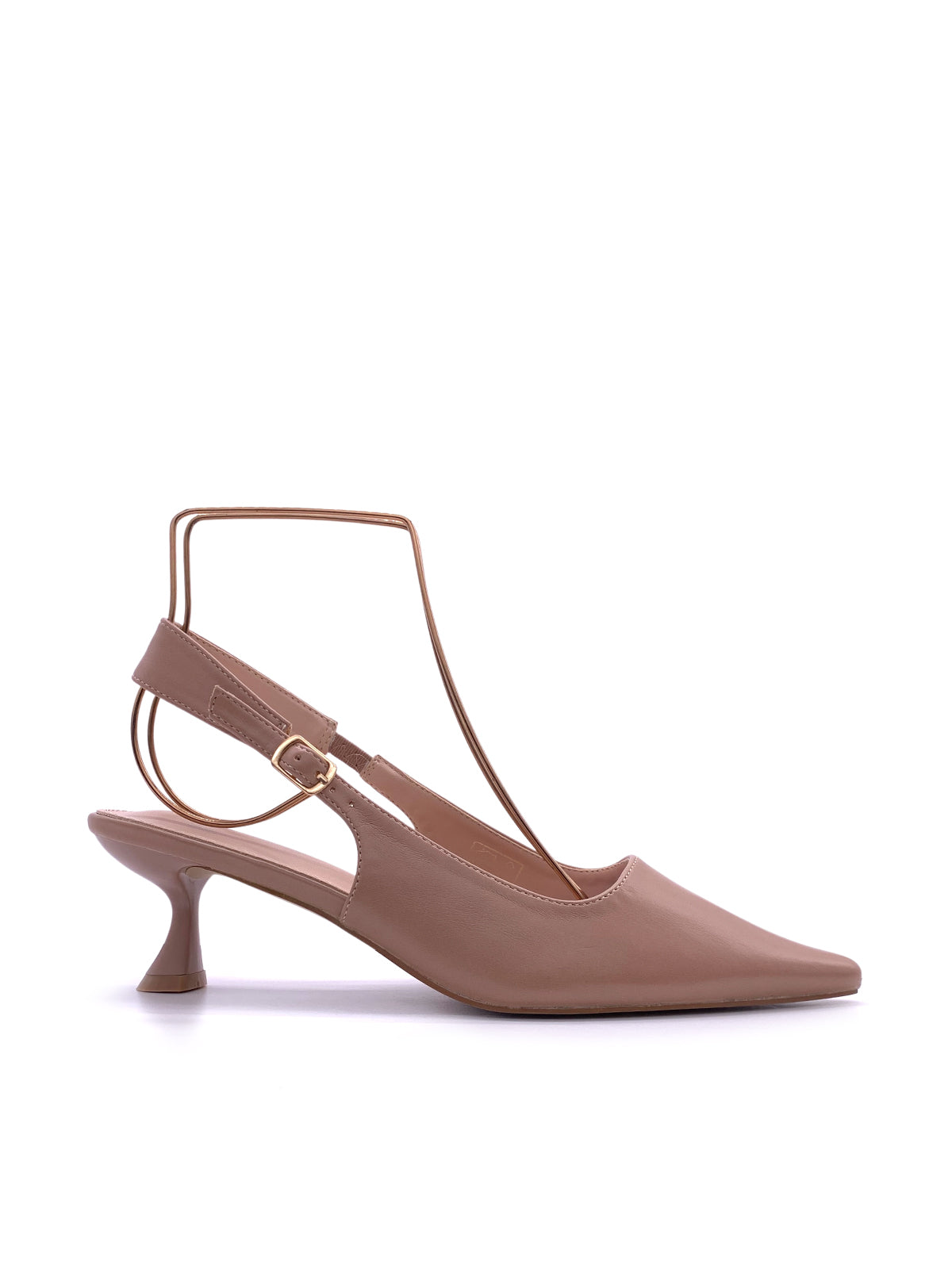 IDRA - Decolletè Slingback in ecopelle con cinturino