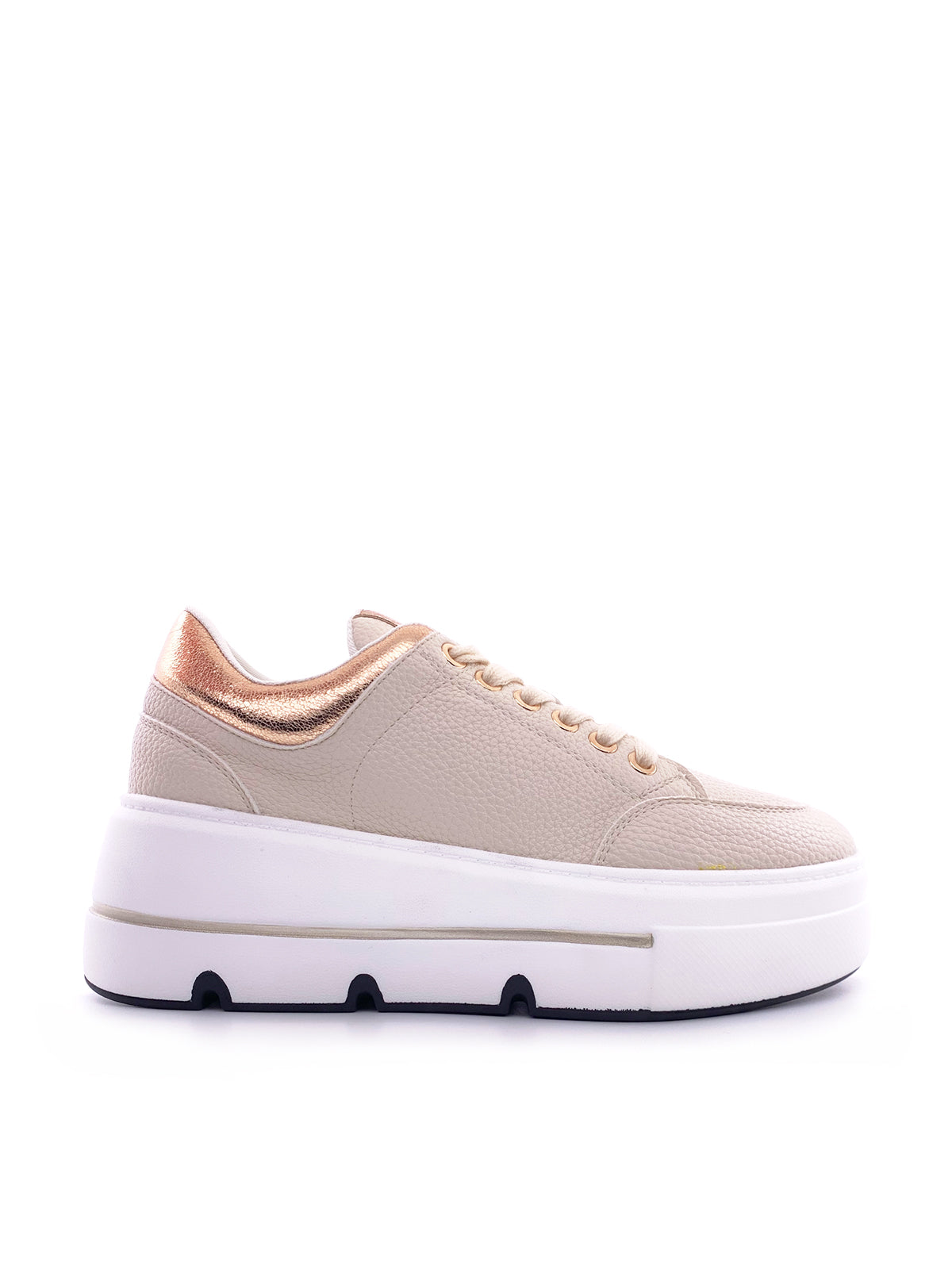 IVY - Sneakers in ecopelle con stringhe