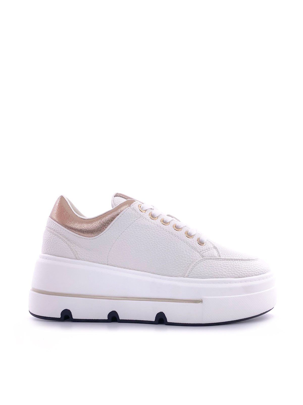 IVY - Sneakers in ecopelle con stringhe