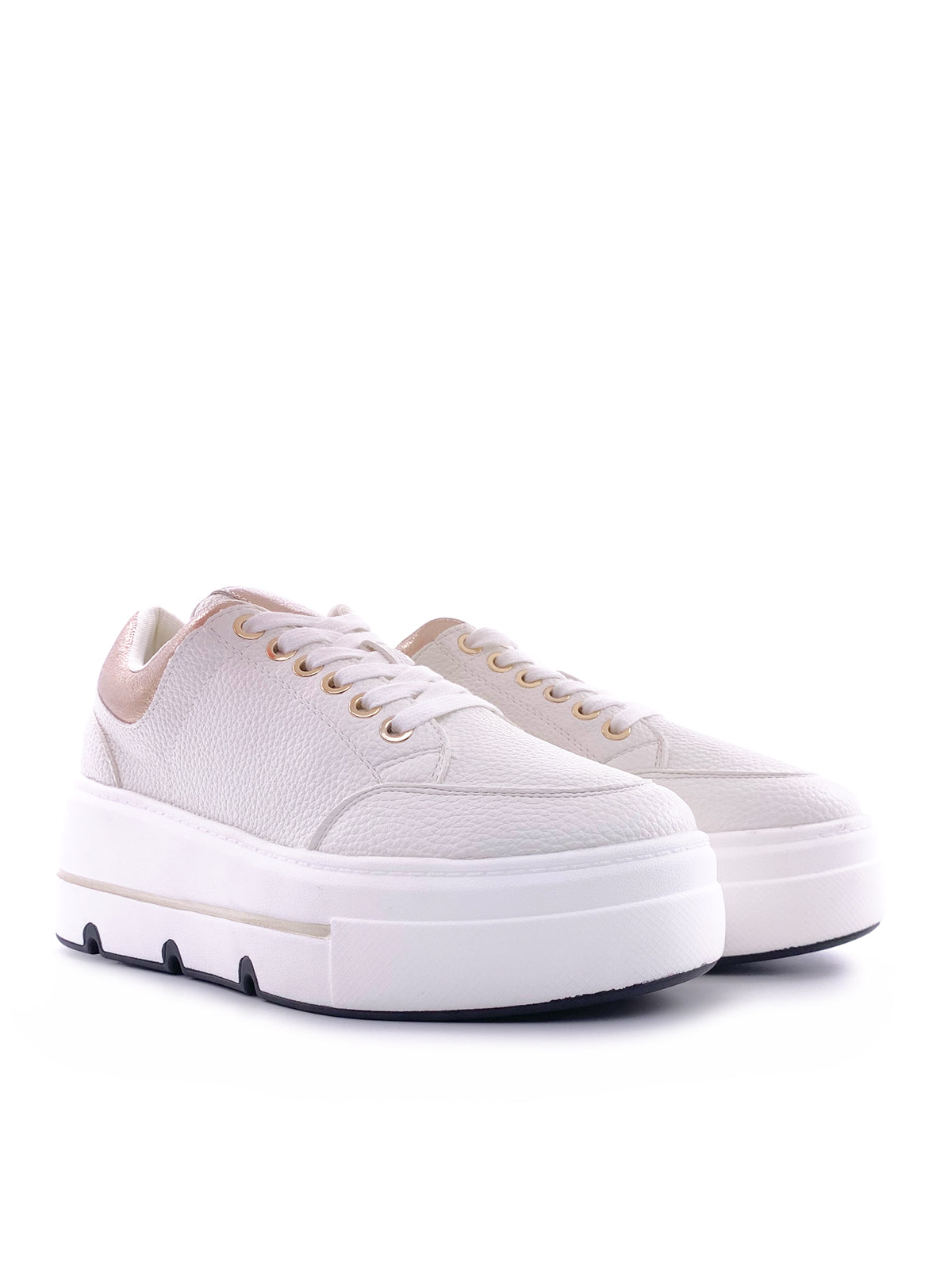 IVY - Sneakers in ecopelle con stringhe