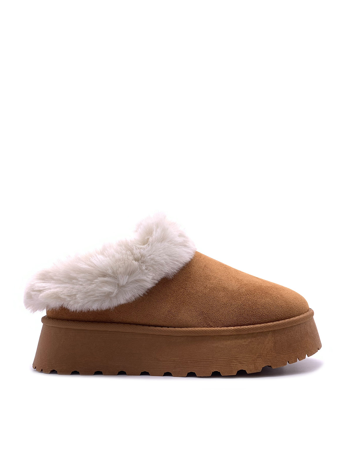 KUMBRA - Mules eskimo con platform e imbottitura