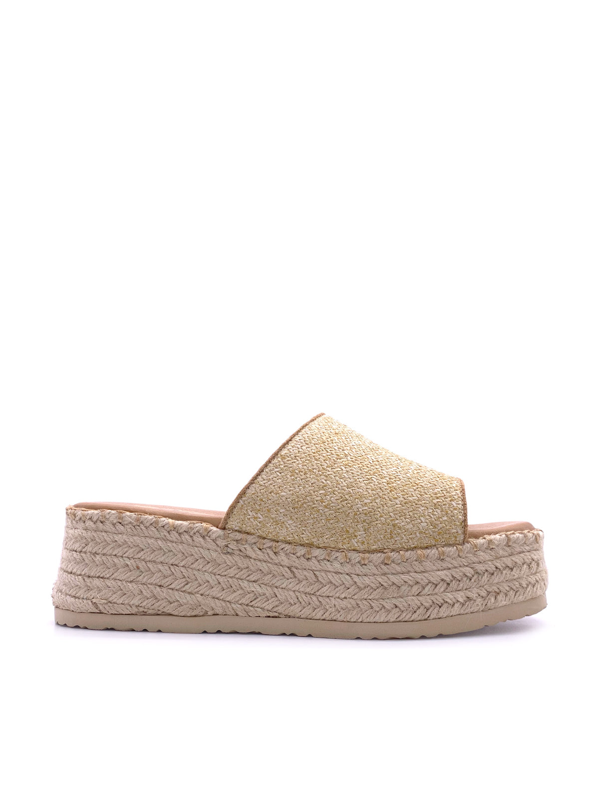 LORELLA - Sandali espadrilles con zeppa e plateau