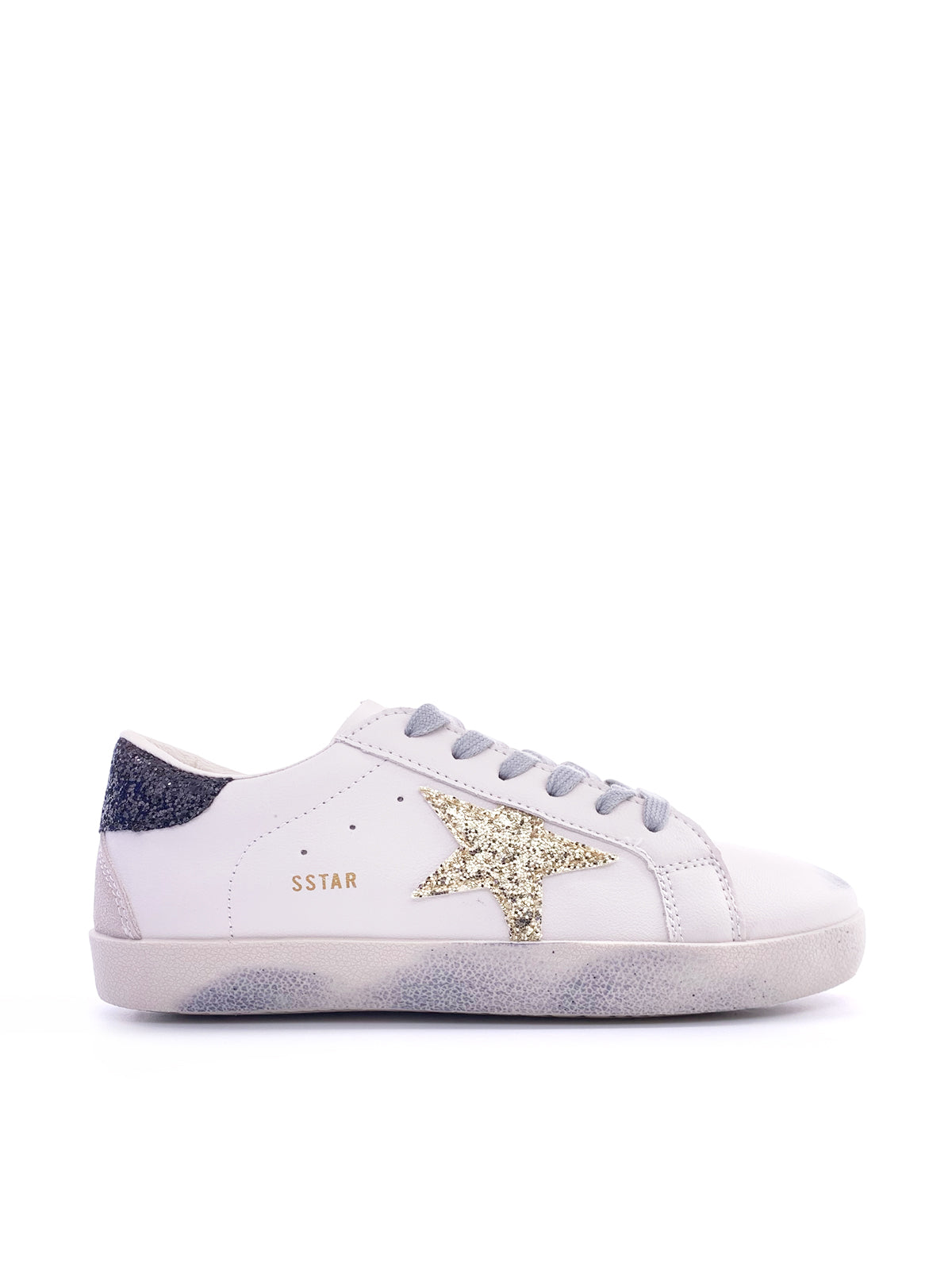 ORIETTA - Sneakers in ecopelle con stringhe