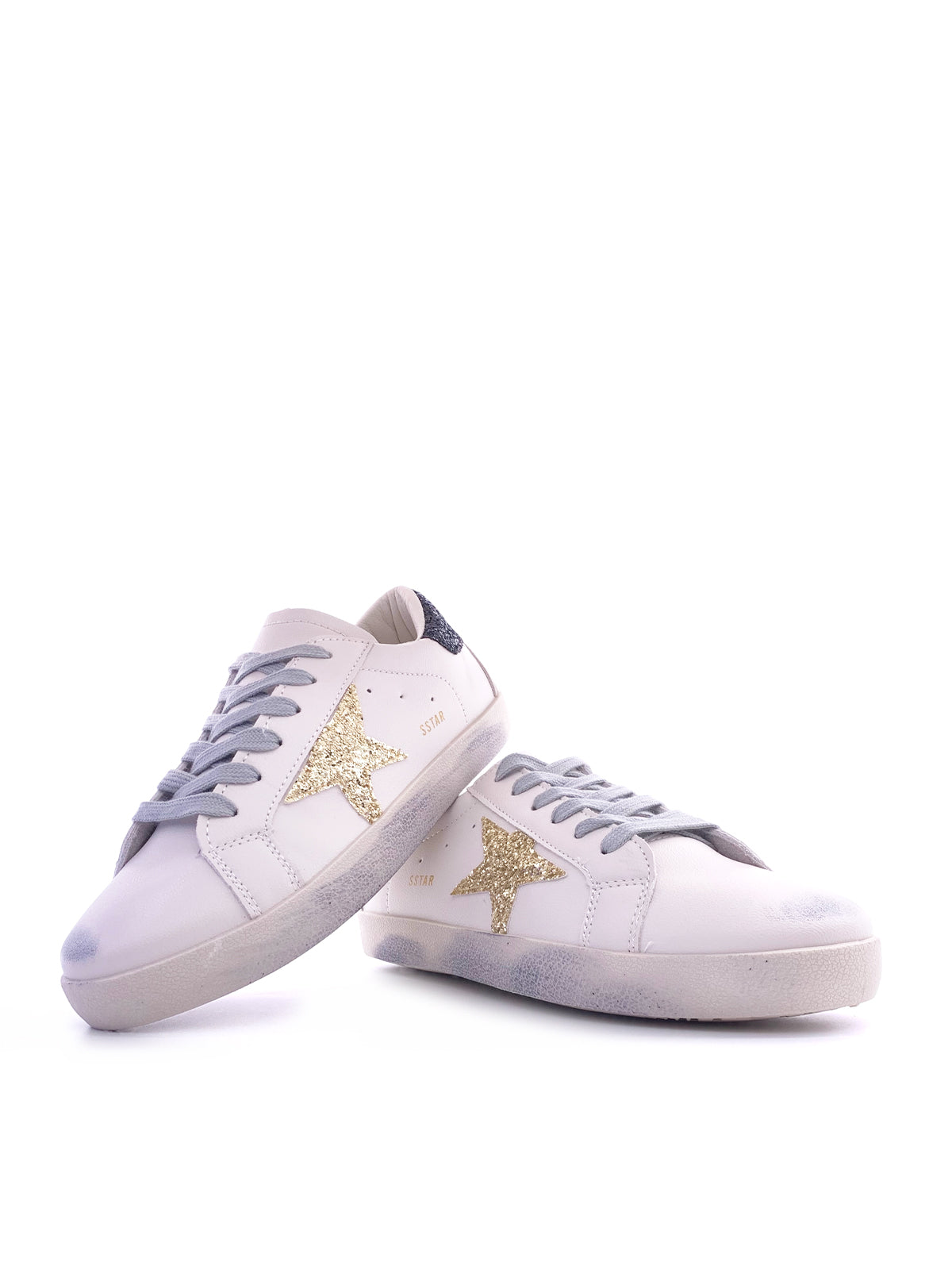 ORIETTA - Sneakers in ecopelle con stringhe