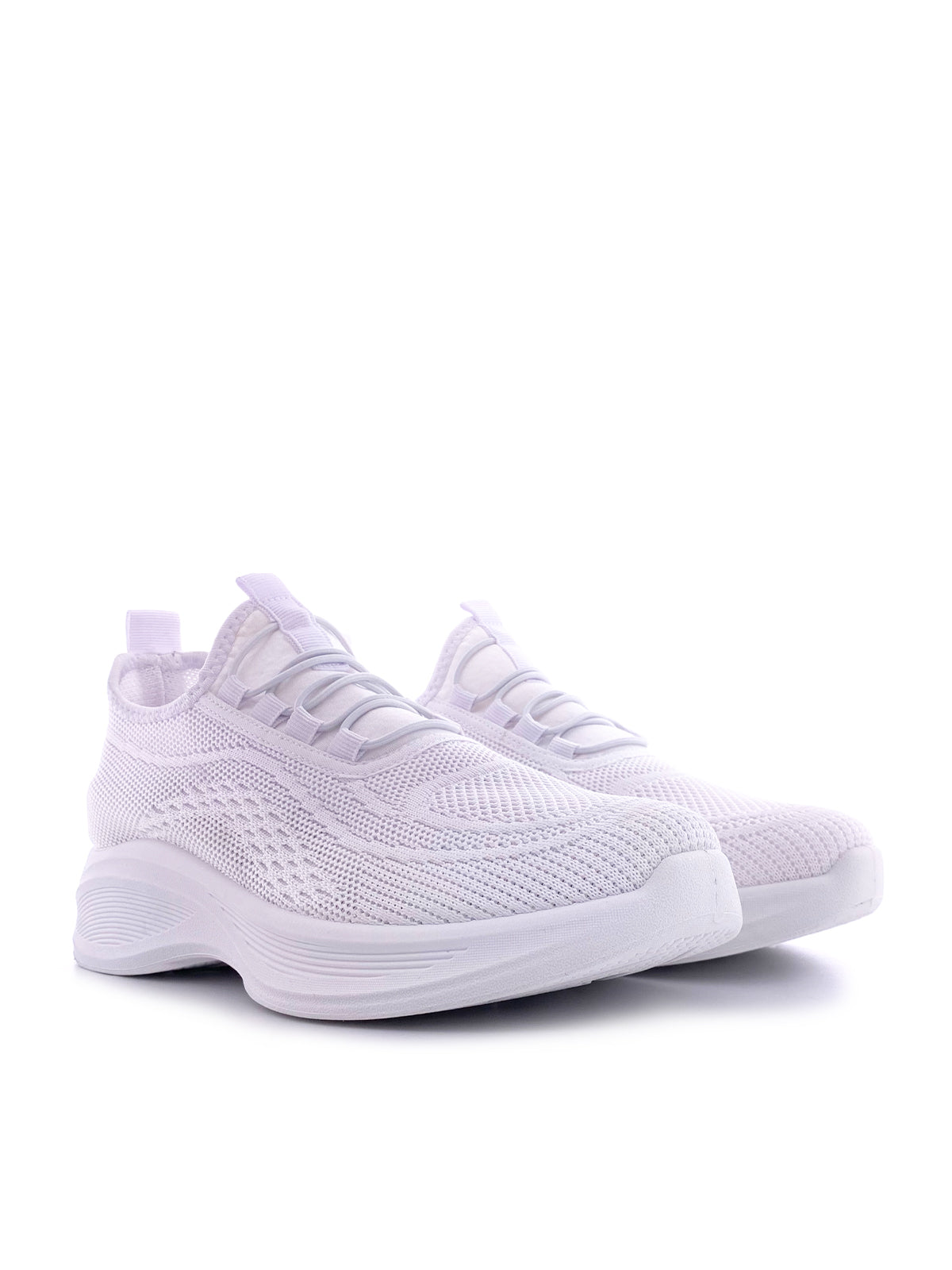 ROMINA - Sneakers in tessuto elasticizzato con strighe