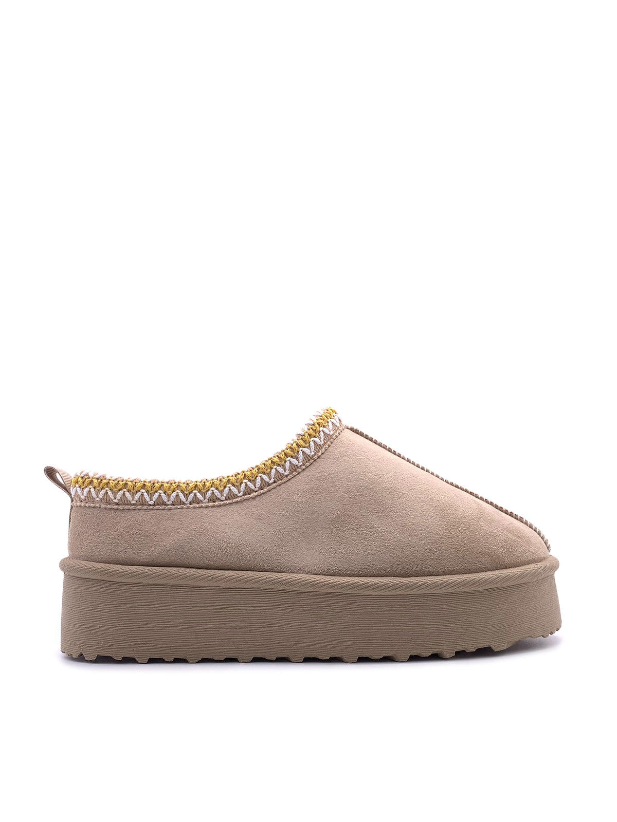 SENARA - Mules eskimo con platform e imbottitura