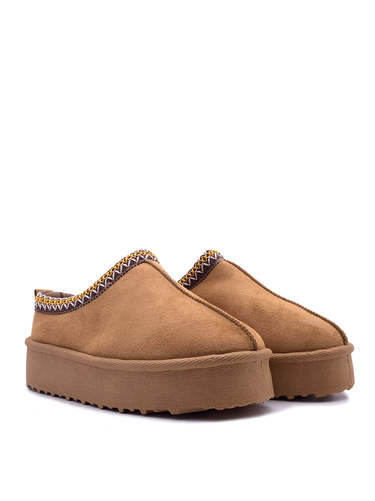 SENARA - Mules eskimo con platform e imbottitura